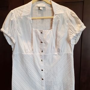Ladies dress barn button down top